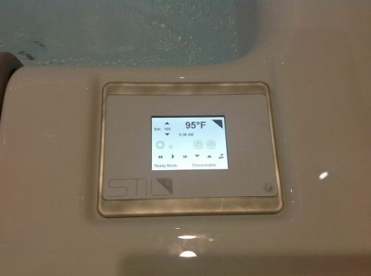 Hot Tub Touch-Screen Display: