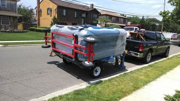 Hot Tub Delivery Dolly: