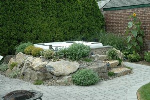 Above-ground Hot Tubs