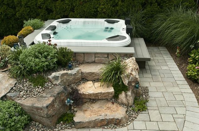 Set-in-Garden Hot Tub Installation: