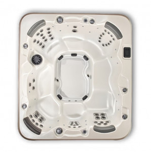 Best Hot Tubs has in stock lots of sleek and attractive Aspen spas, including this Alpine model.