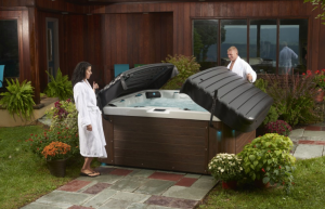 Strong Spas covers, like this Summit Mocha HardCover, have a lifetime guarantee.