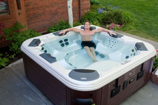 Hot Tubbing Can Be Good Exercise: