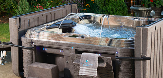 Strong Spas available at Best Hot Tubs