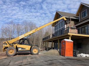 April 2023 Windham NY hot tub delivery