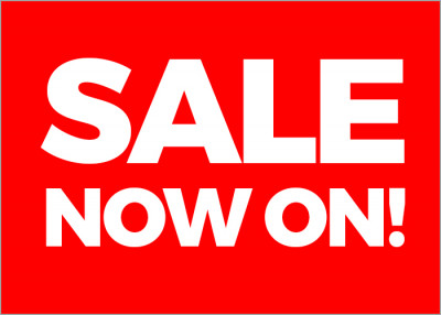 Sale Announcement